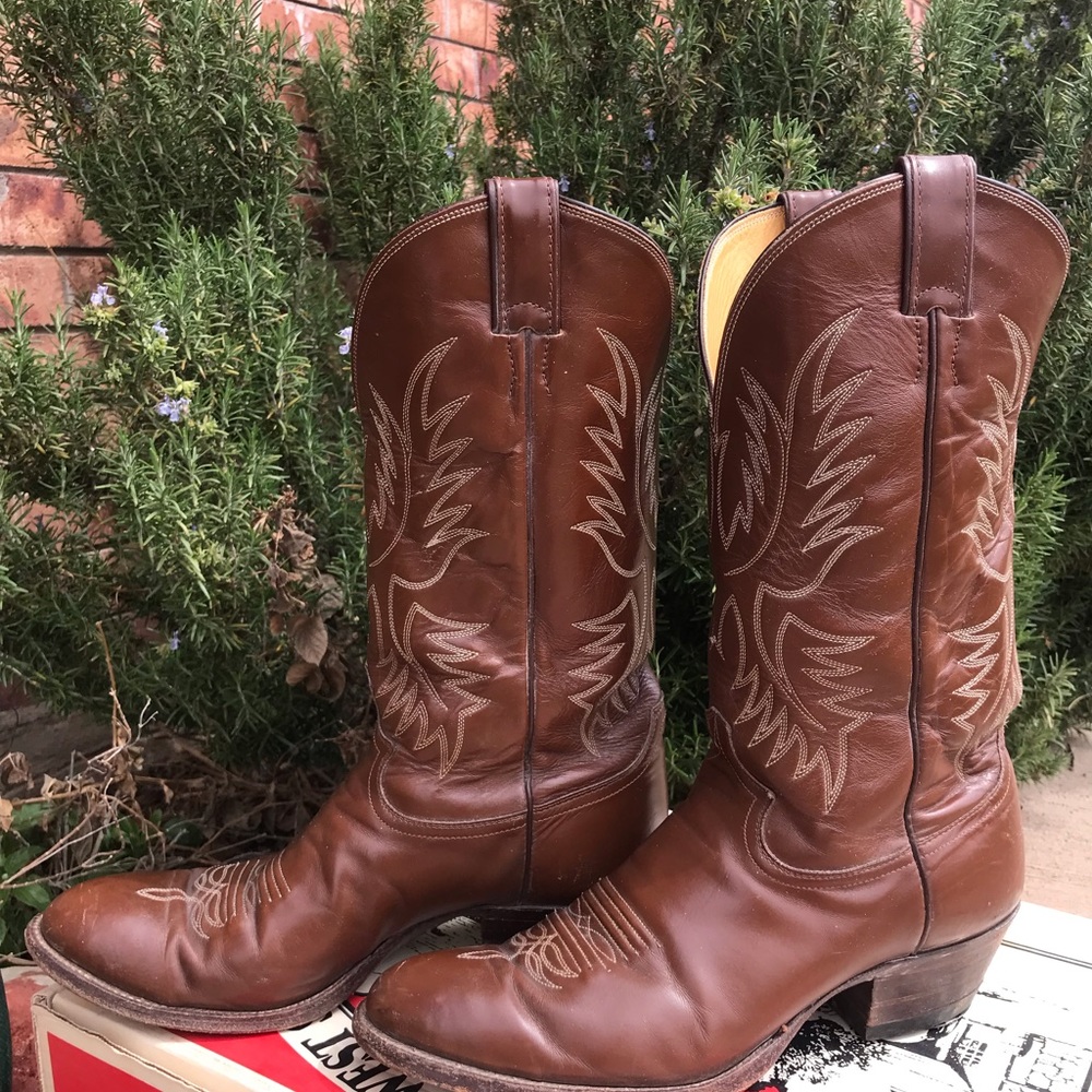Justin Boot 1980-82 original Amber Kiddie size 10D